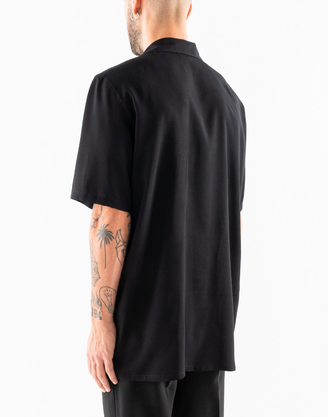 "Corsinelabedoli CAMICIA "BOWLING" Nero"