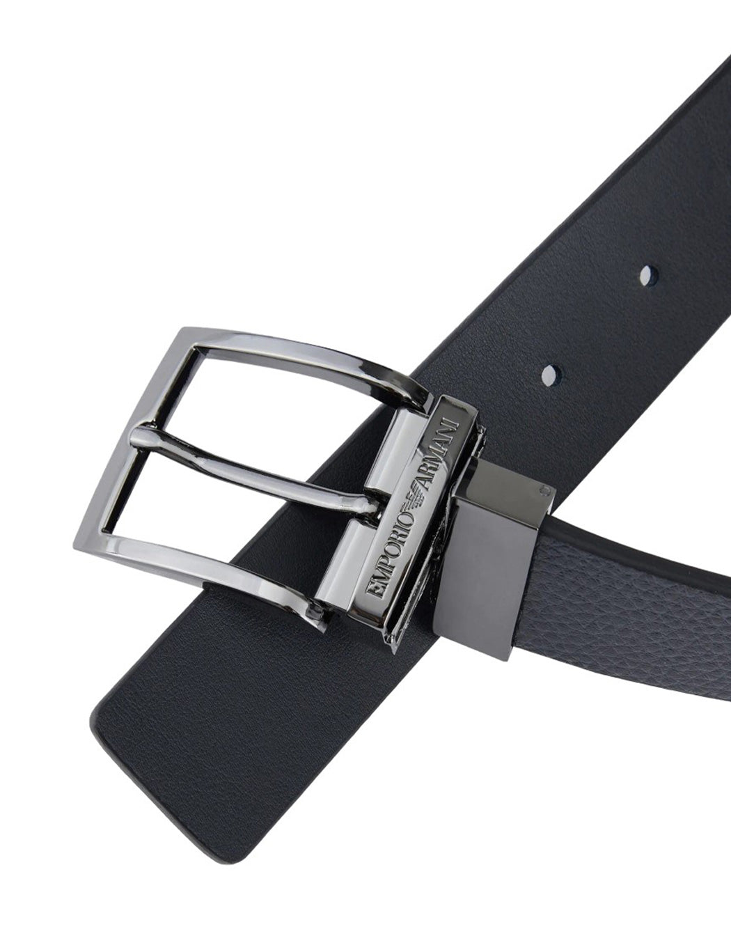 Emporio Armani CINTURA REVERSIBILE Blu