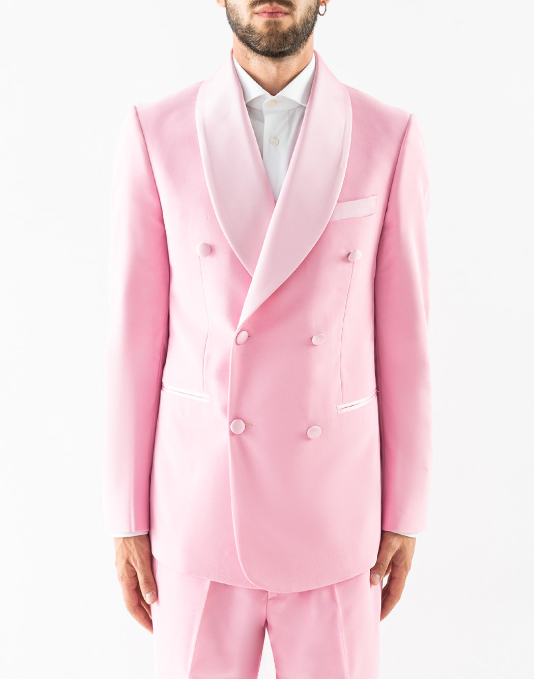 "Corsinelabedoli GIACCA DOPPIOPETTO "SIMONE" Rosa"