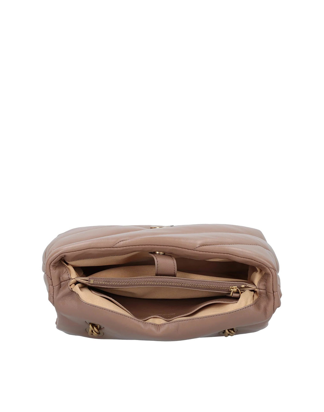"Pinko BORSA "LOVE CLASSIC PUFF" Marrone"