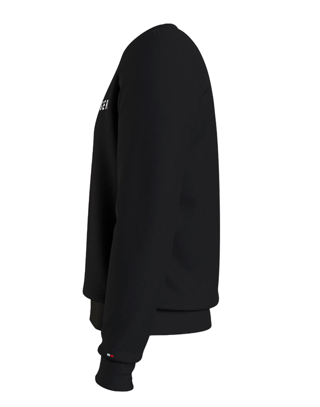 Tommy Hilfiger FELPA CON LOGO SUL PETTO Nero