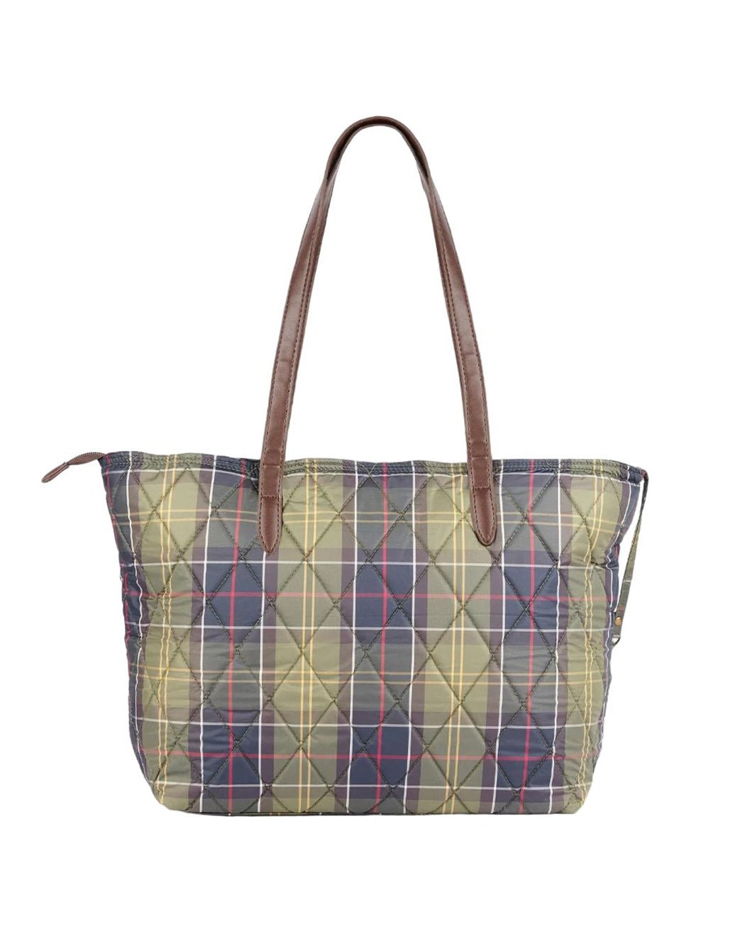 BORSA CON MOTIVO TARTAN - Galleria Graffiti - BARBOUR - 194972897871