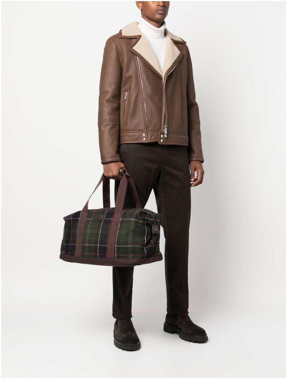 BORSA "CREE TARTAN HOLDALL" - Galleria Graffiti - BARBOUR - 194972896799