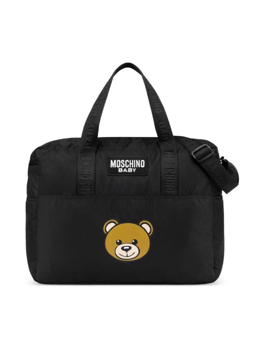 BORSA FASCIATOIO CON STAMPA TEDDY BEAR - Galleria Graffiti - MOSCHINO BABY - 8059913103034