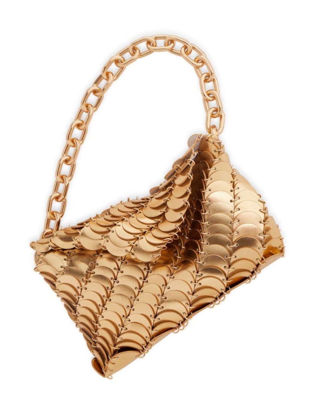 BORSA "GOLD PACO CLUTCH" - Galleria Graffiti - RABANNE - 3349661133939