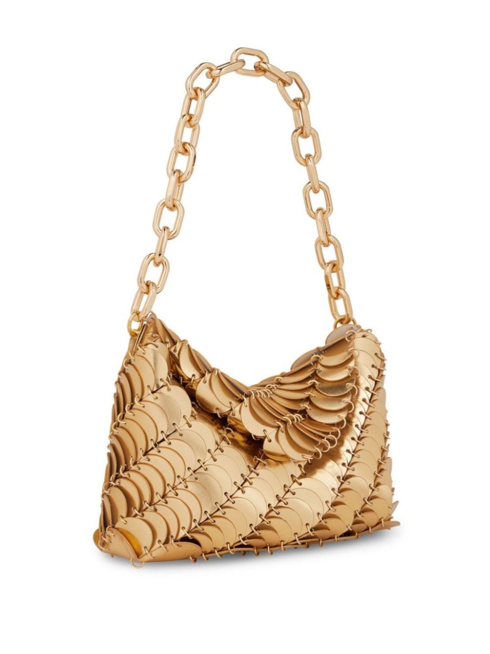 BORSA "GOLD PACO CLUTCH" - Galleria Graffiti - RABANNE - 3349661133939