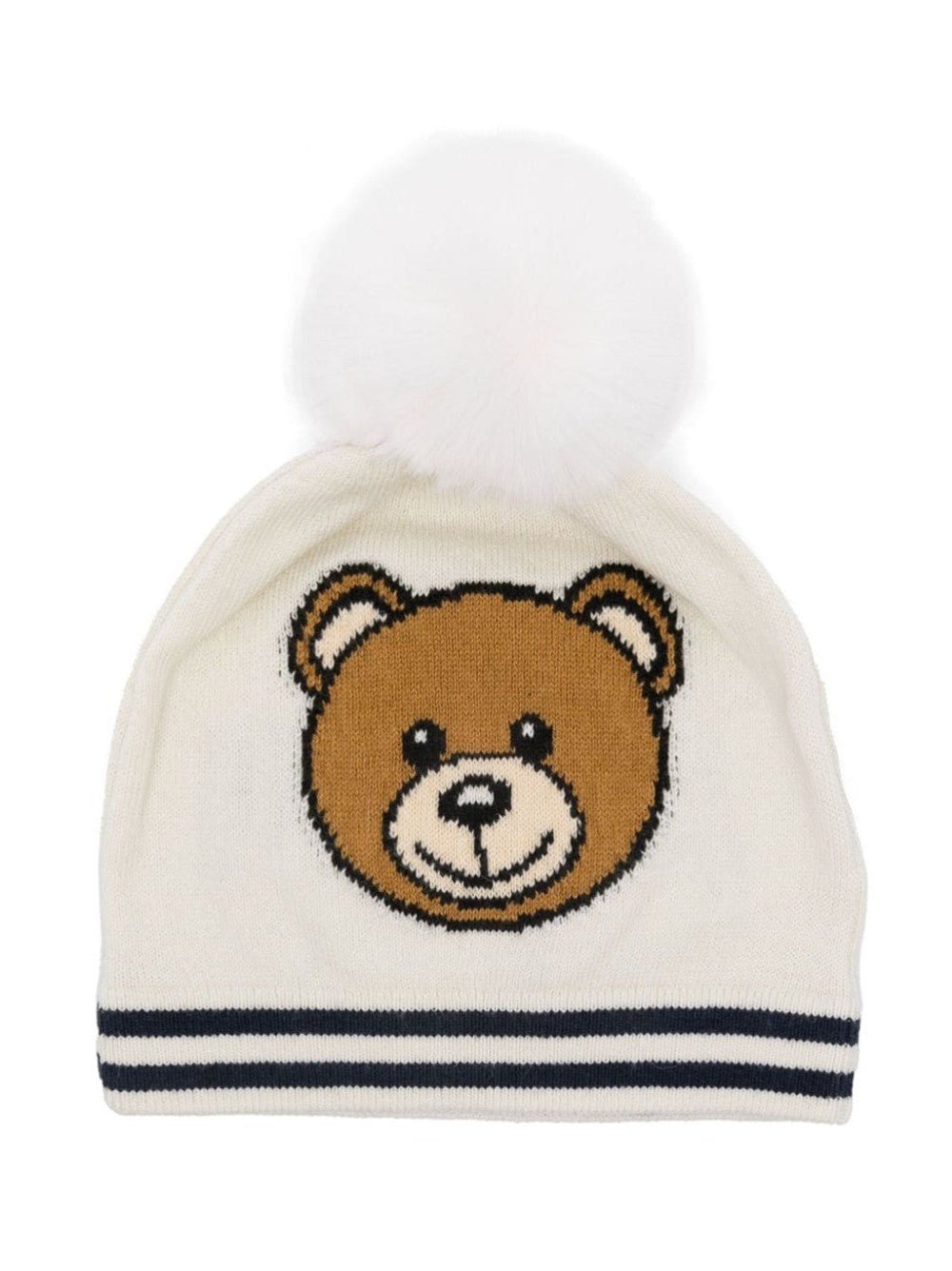 CAPPELLO CON TEDDY BEAR SUL DAVANTI - Galleria Graffiti - MOSCHINO BABY - 8059913153855