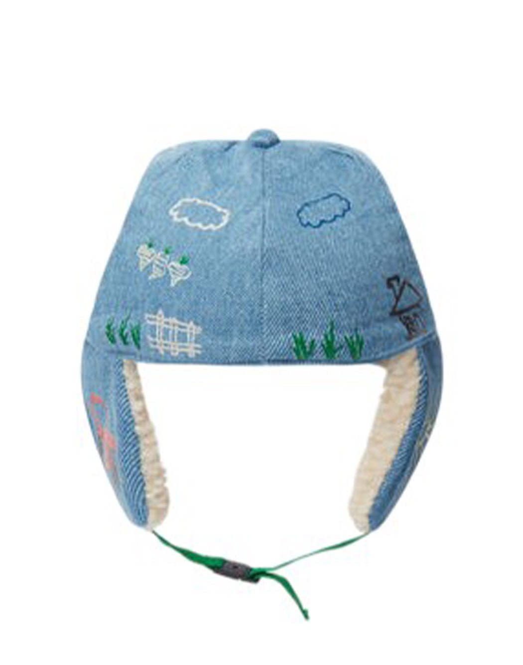 CAPPELLO LOGATO CON TESA - Galleria Graffiti - STELLA MCCARTNEY KIDS - 8055178410719