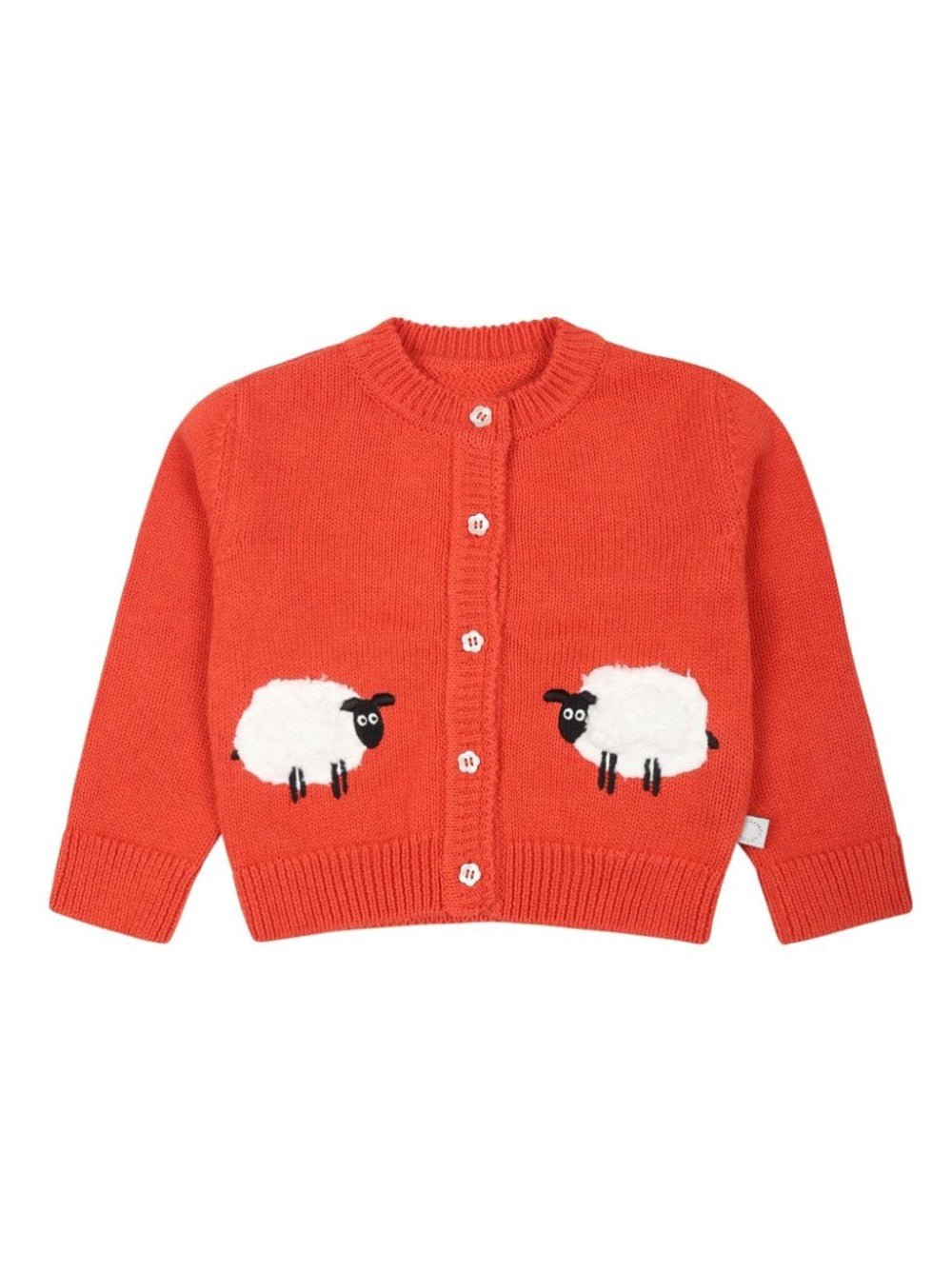 CARDIGAN CON PECORE 3D - Galleria Graffiti - STELLA MCCARTNEY KIDS - 8055178464163