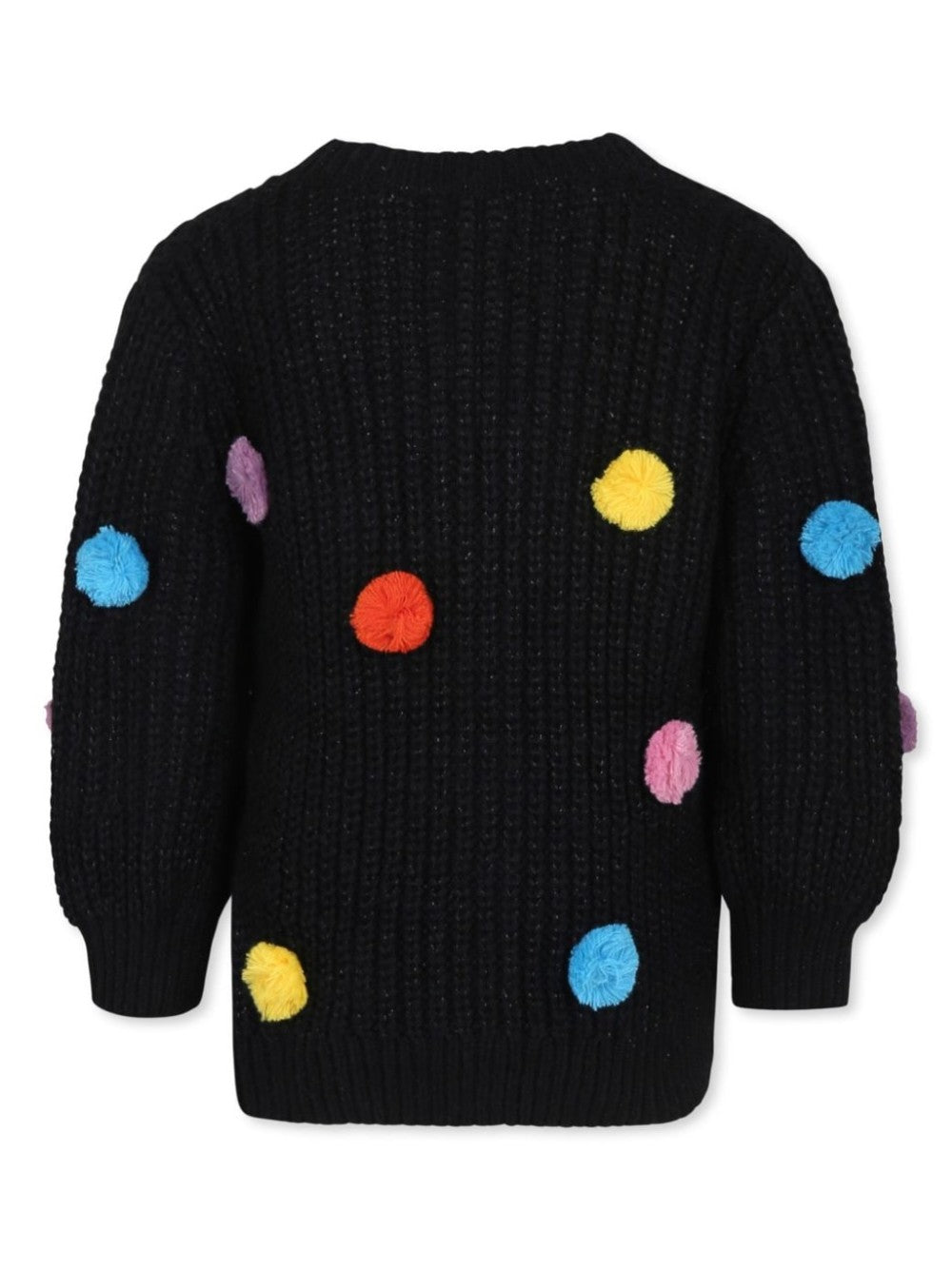 CARDIGAN CON POMPON - Galleria Graffiti - STELLA MCCARTNEY KIDS - 8055178467355