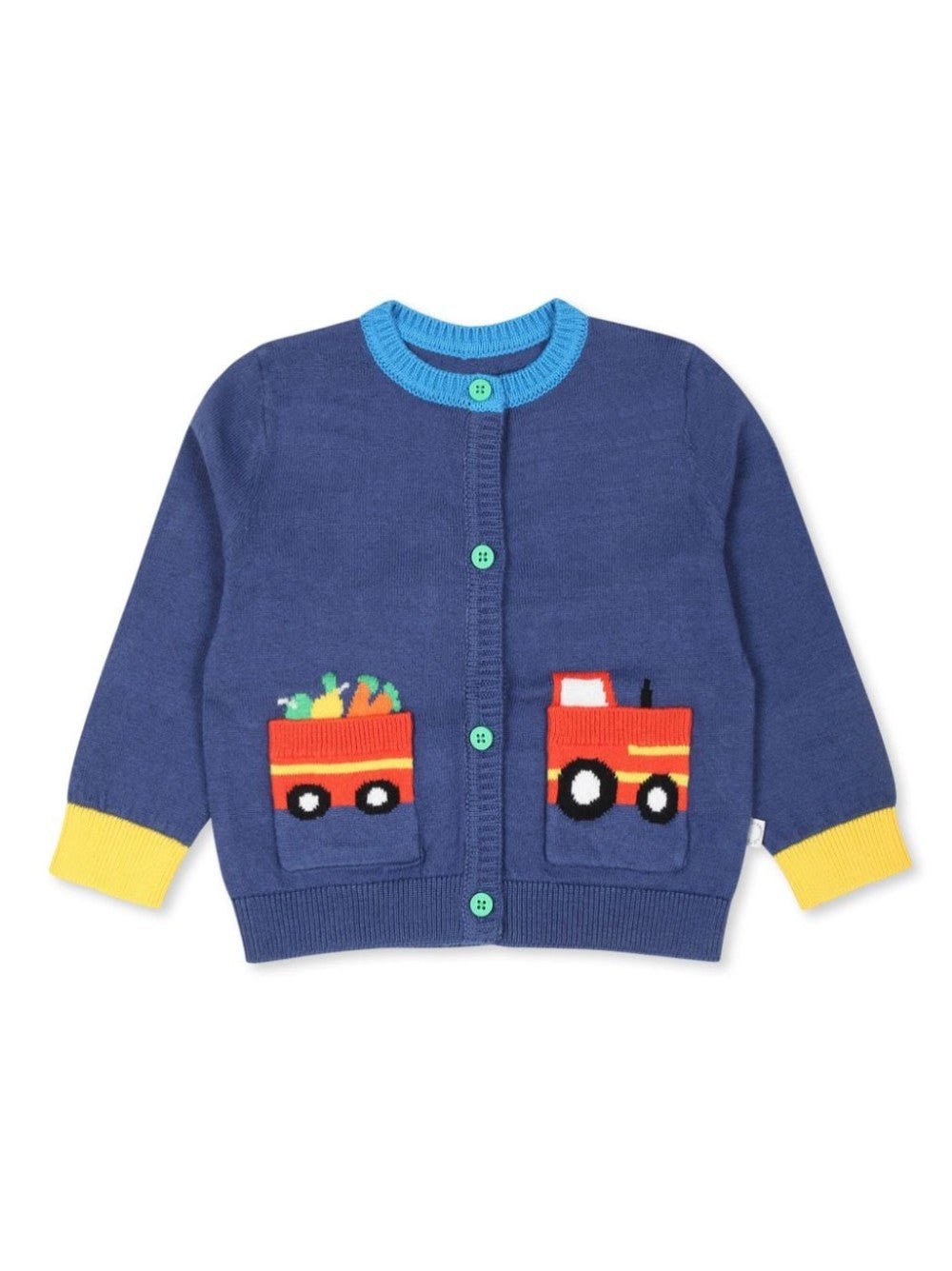 CARDIGAN CON STAMPA FURGONE - Galleria Graffiti - STELLA MCCARTNEY KIDS - 8055178464729