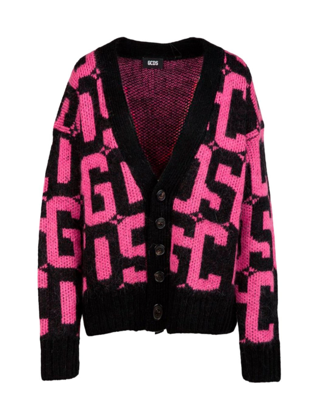 CARDIGAN MONOGRAM BUTTONED" - Galleria Graffiti - GCDS - 8056869696016