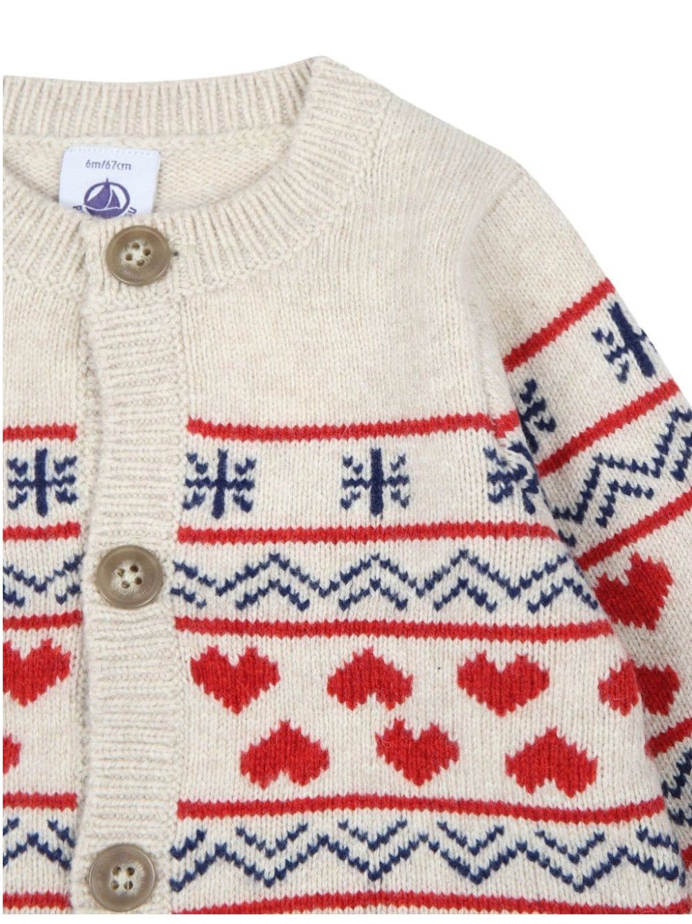 CARDIGAN - Galleria Graffiti - PETIT BATEAU - 3617102267315