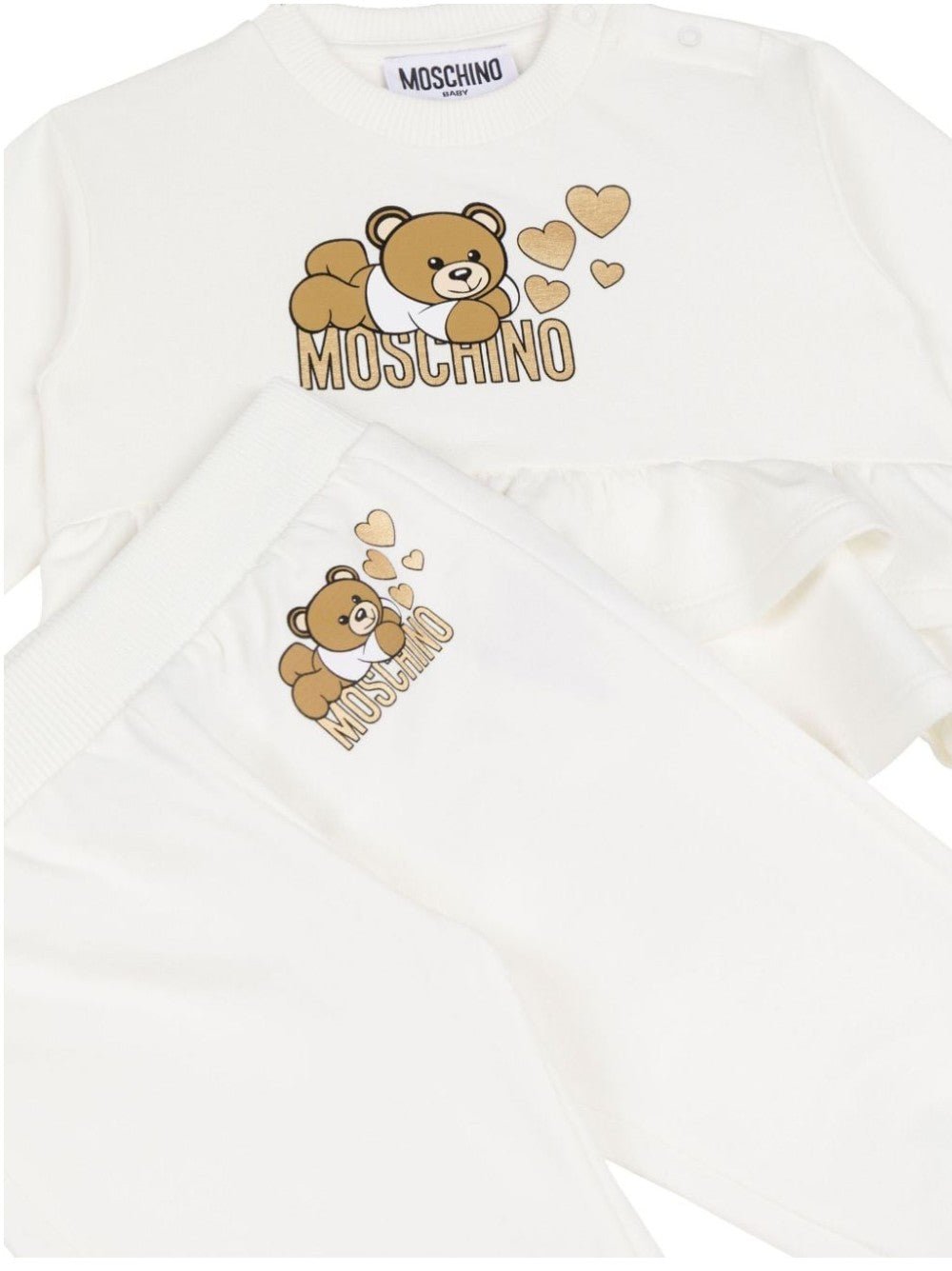 COMPLETO CON TEDDY BEAR FRONTALE - Galleria Graffiti - MOSCHINO BABY - 8059913136568