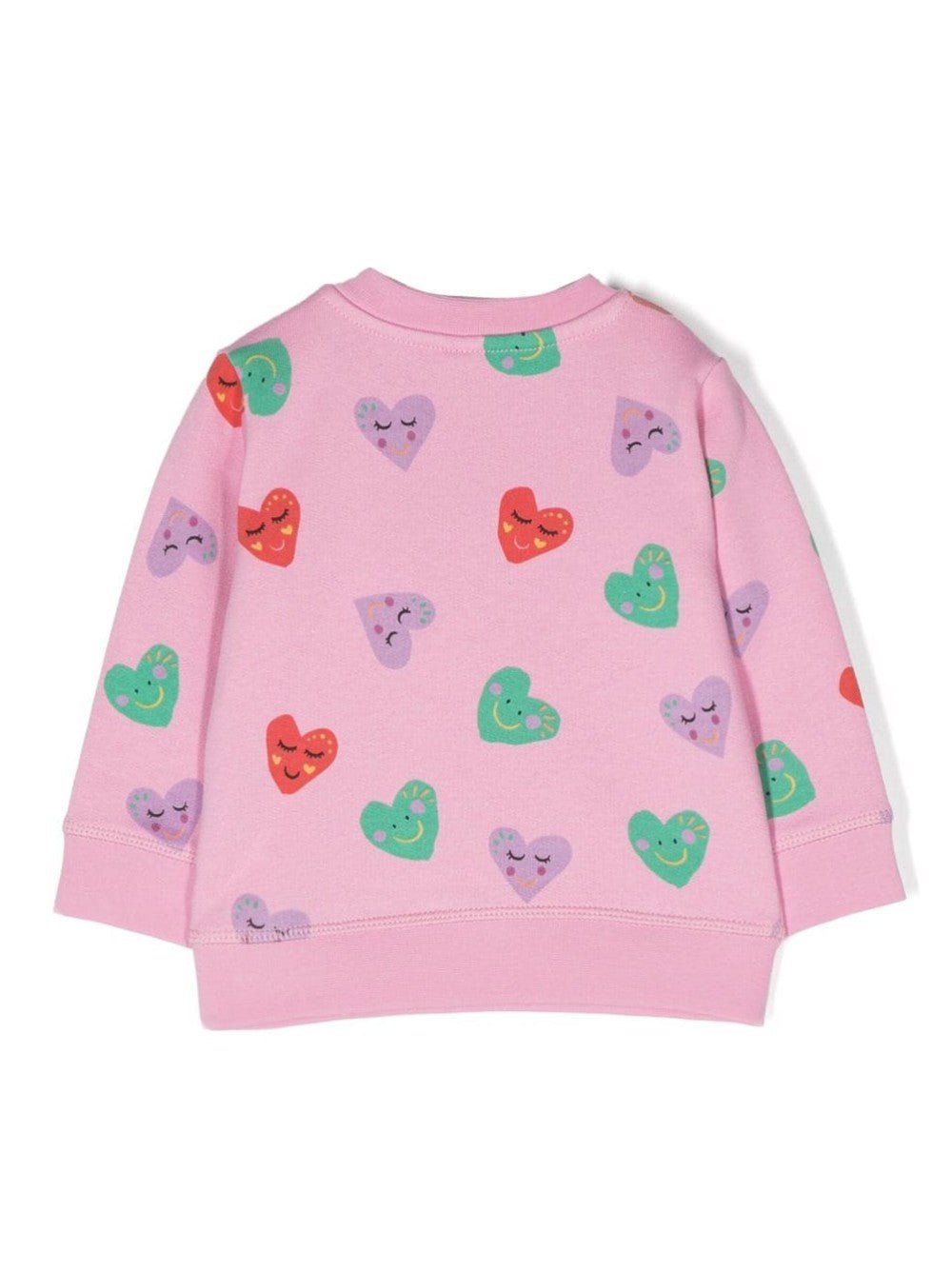 FELPA CON CUORICINI - Galleria Graffiti - STELLA MCCARTNEY KIDS - 8056715690083