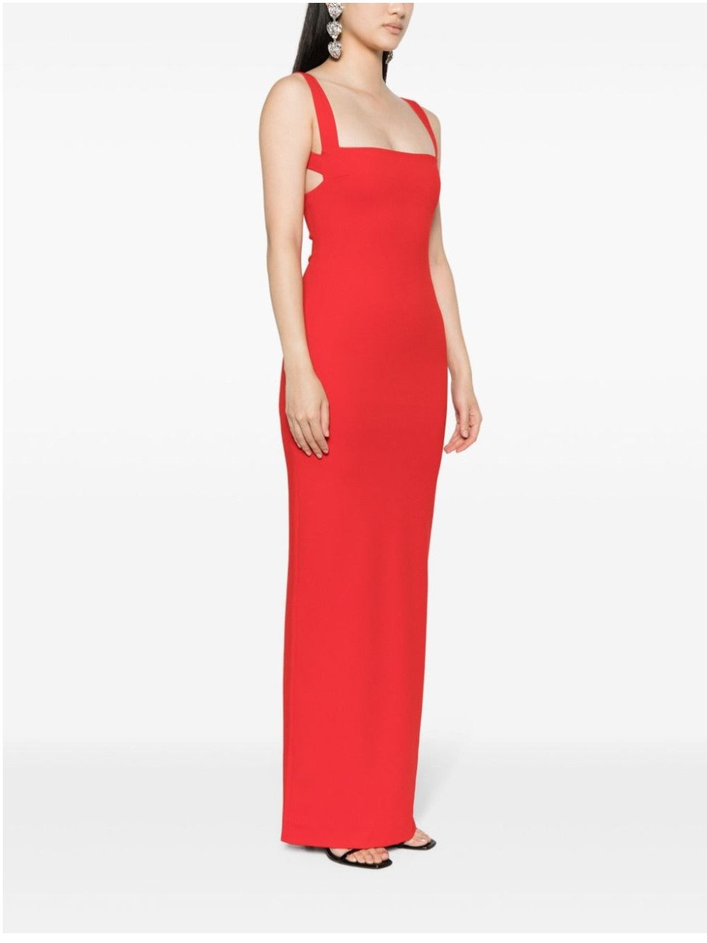 "Solace London ABITO LUNGO "JONI" Rosso"