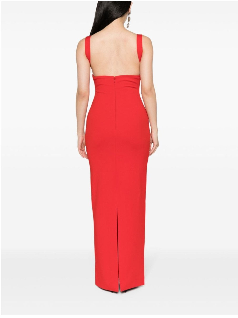 "Solace London ABITO LUNGO "JONI" Rosso"