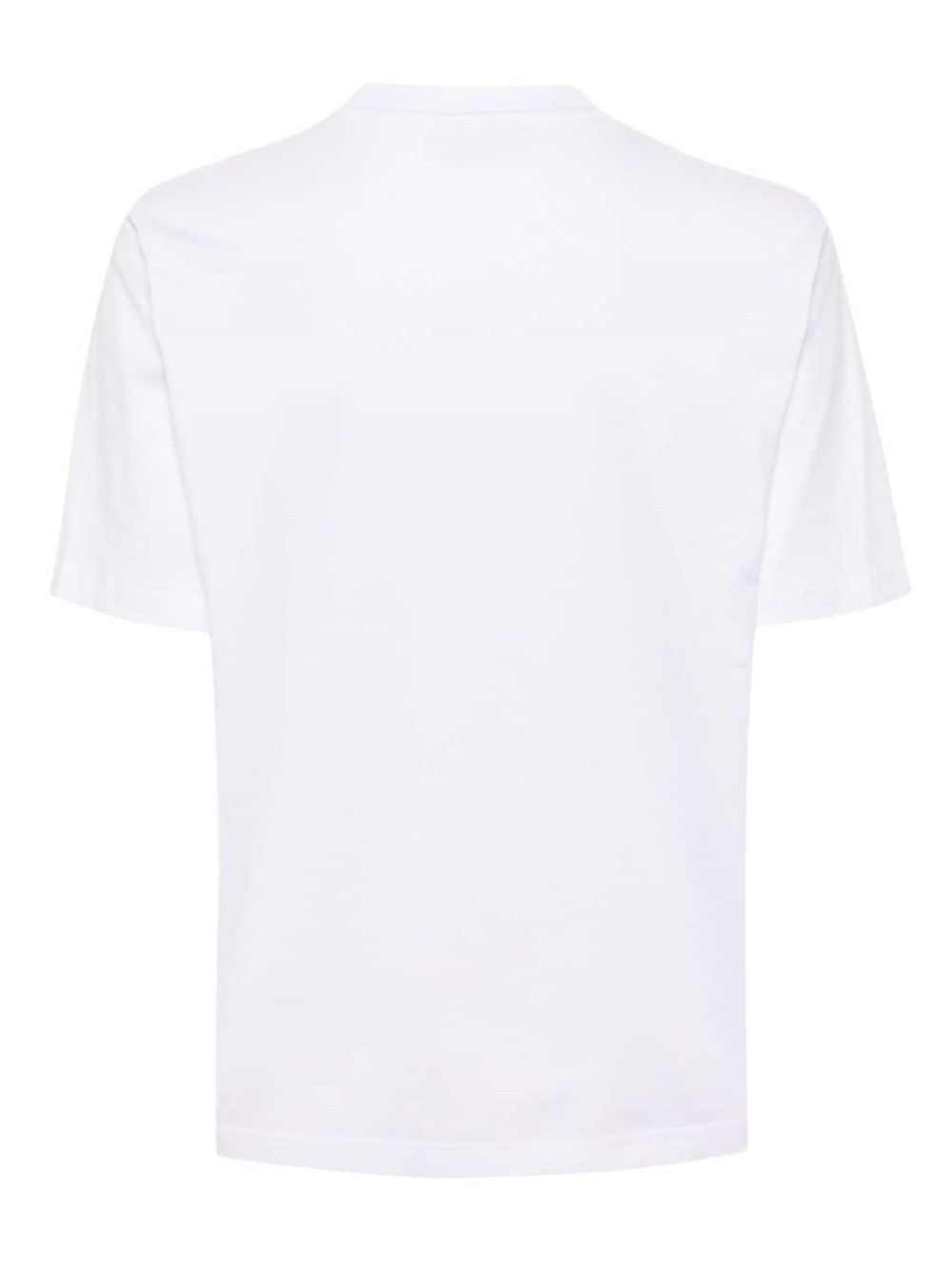 Lacoste T-SHIRT CON MINILOGO FRONTALE Bianco