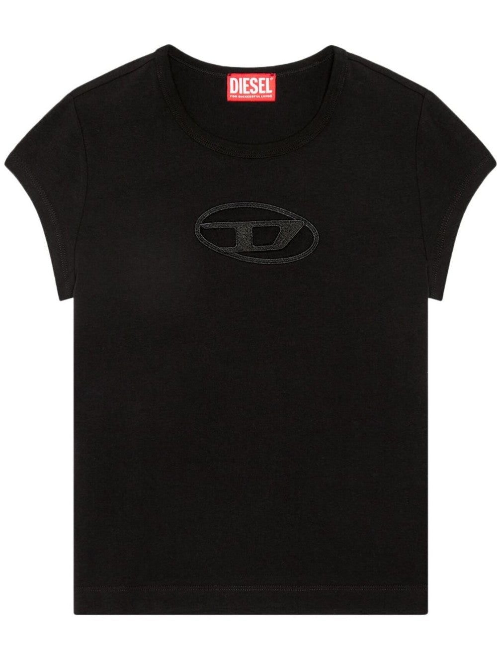 T-SHIRT CON LOGO TONO SU TONO