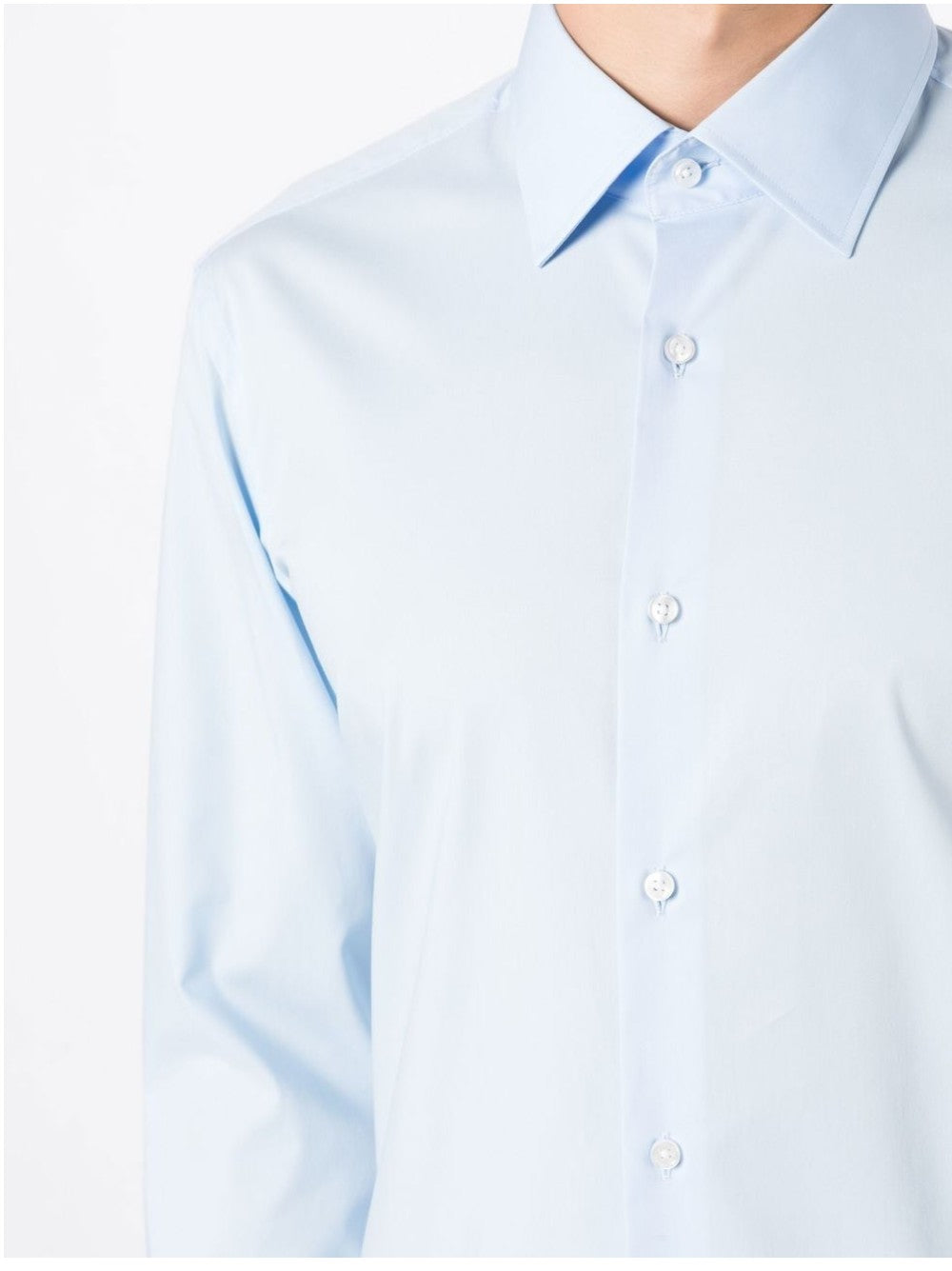 Boss CAMICIA CON COLLETTO CLASSICO Azzurro