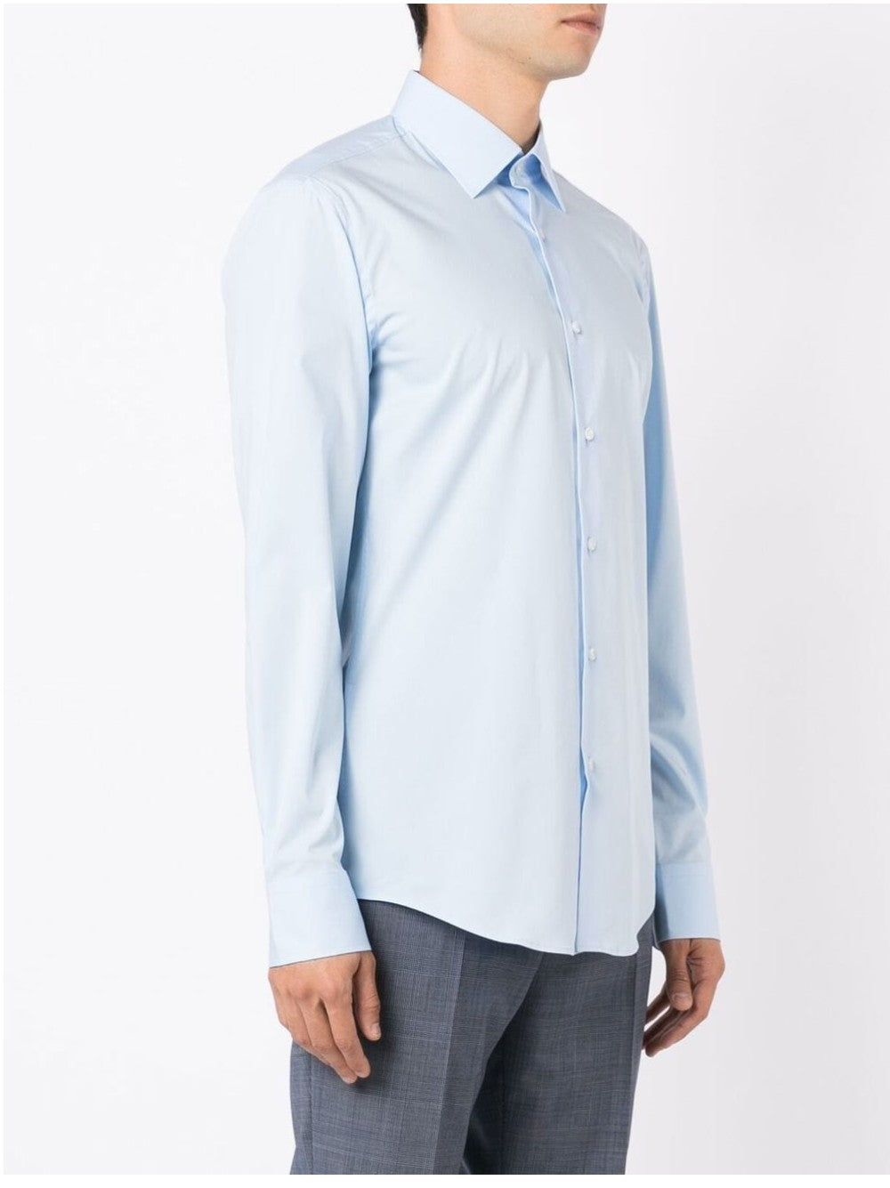 Boss CAMICIA CON COLLETTO CLASSICO Azzurro