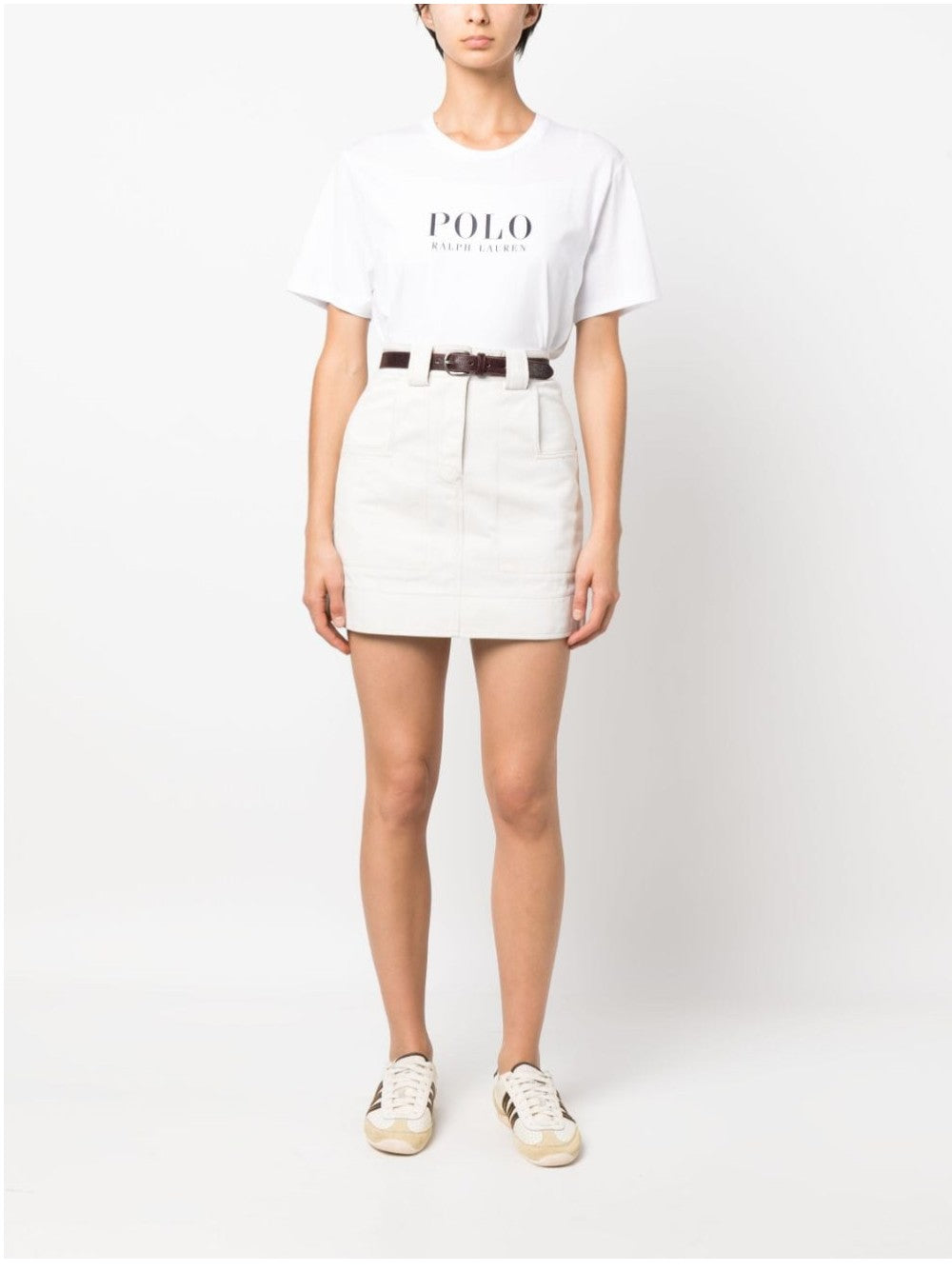 Polo Ralph Lauren T-SHIRT CON LOGO A CONTRASTO Bianco