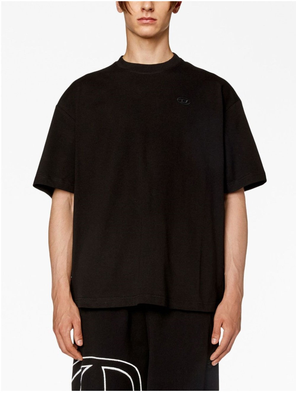 Diesel T-SHIRT CON STAMPA GRAFICA Nero