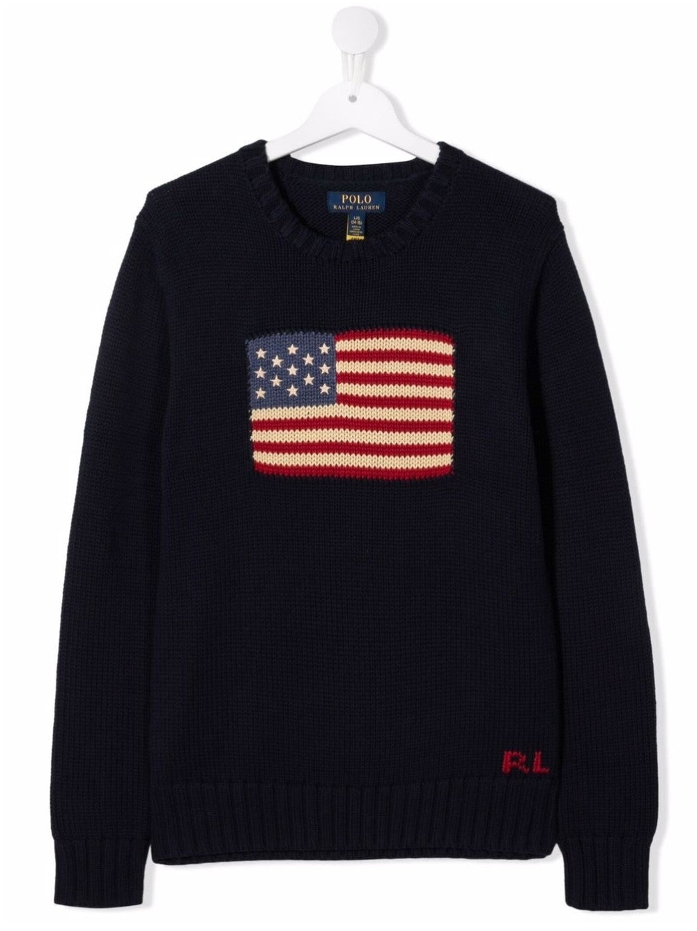 PULLOVER CON BANDIERA USA