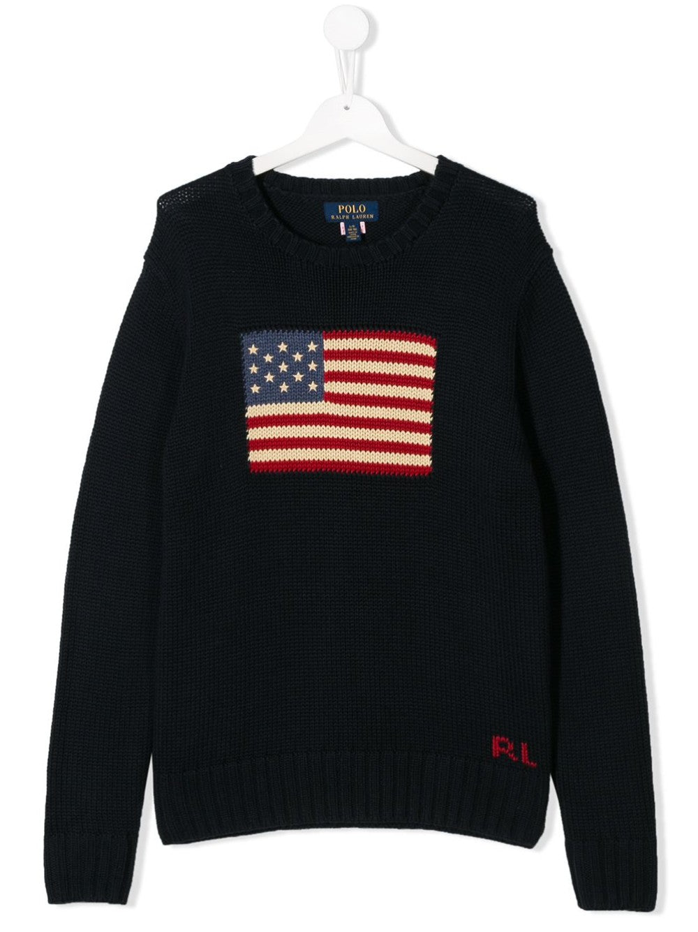 PULLOVER CON BANDIERA USA