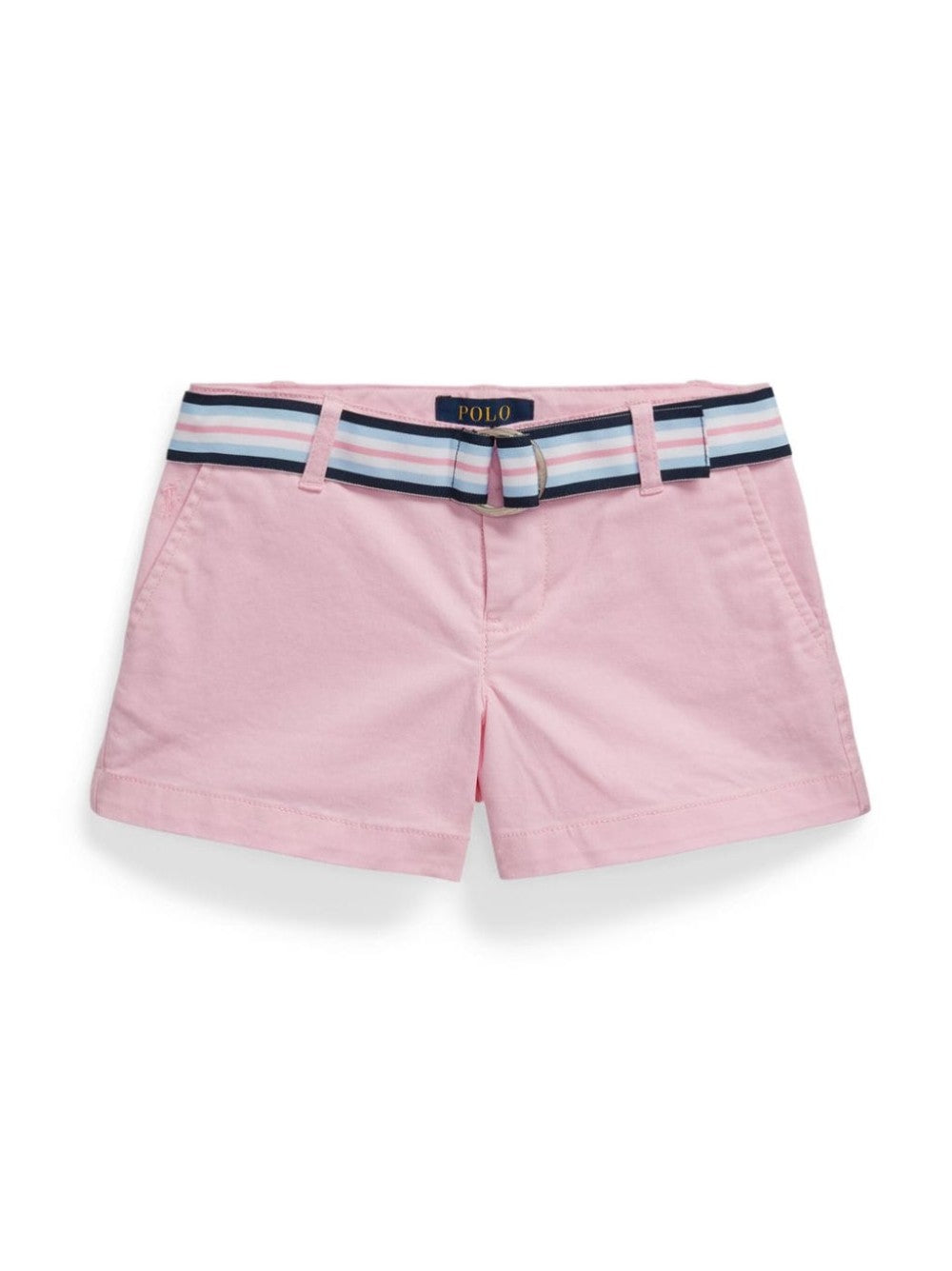 Chino shorts with belt