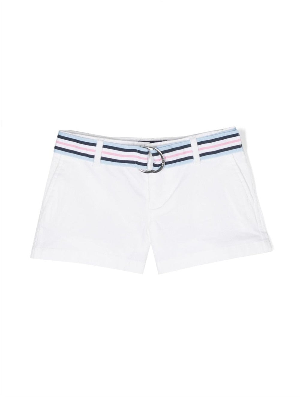 Chino shorts with belt