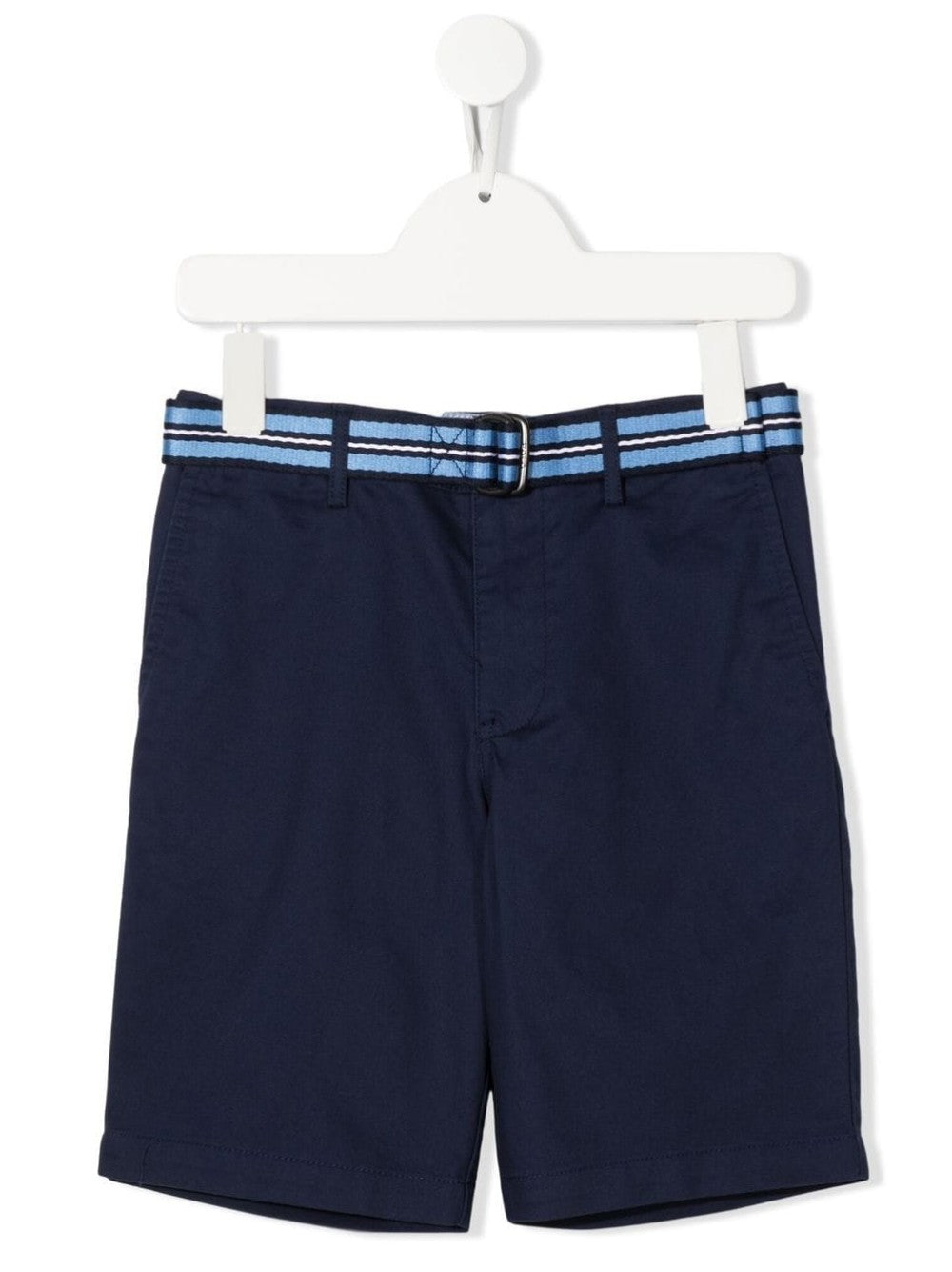 Chino shorts with belt