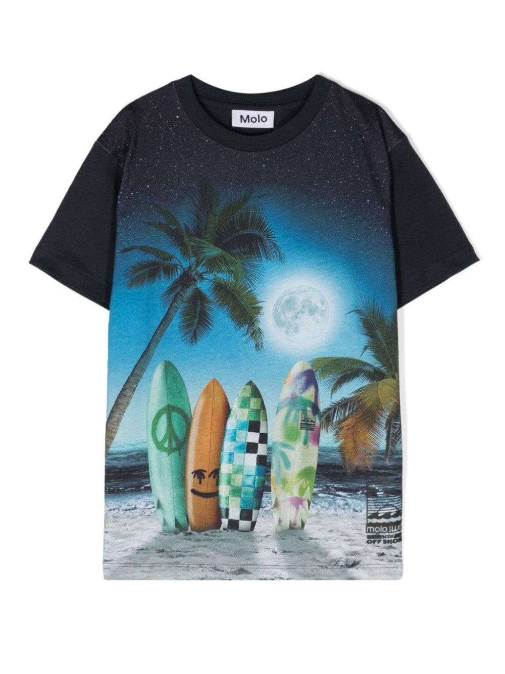 T-SHIRT CON STAMPA "SURFER"