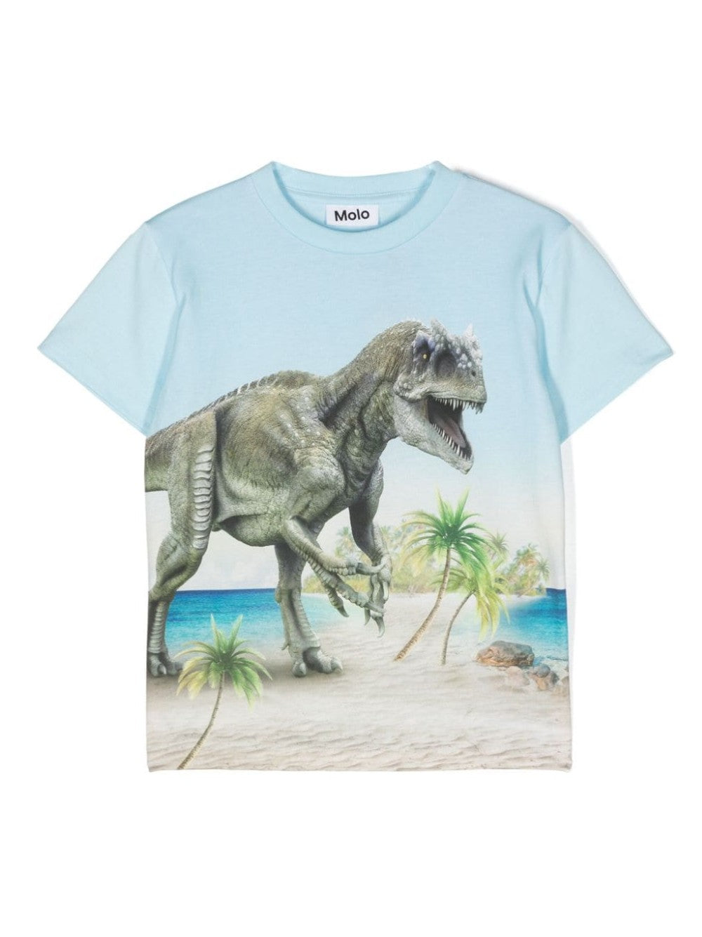 T-SHIRT CON STAMPA "BEACH DUNO"