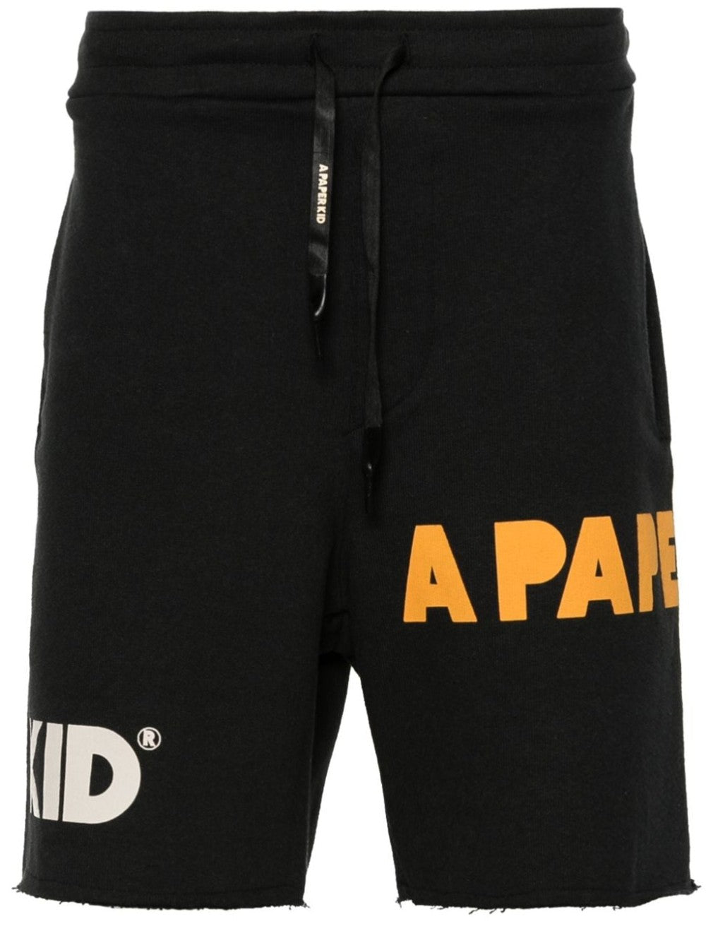 SHORTS WITH CONTRASTING PRINTED LOGO