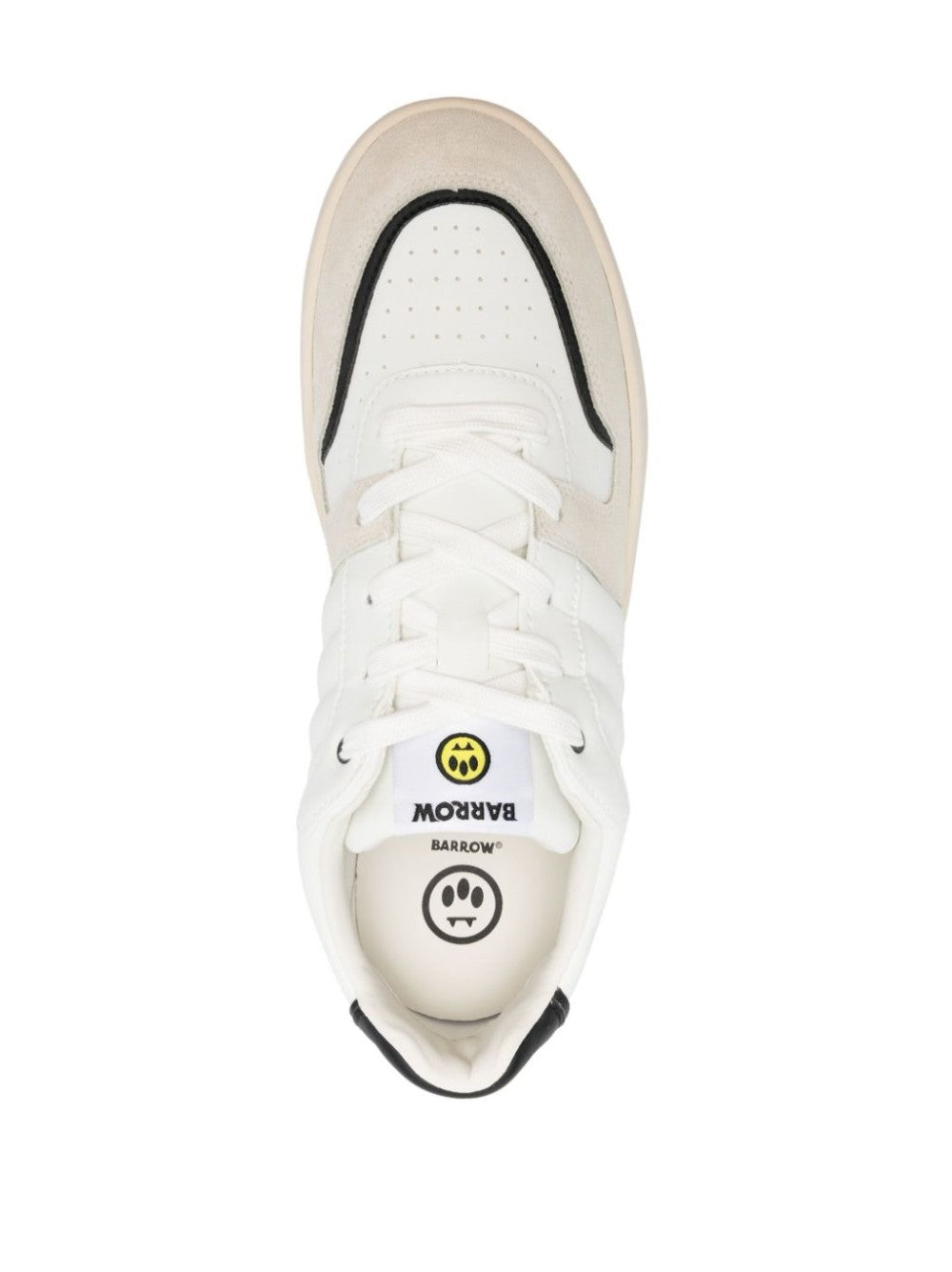 Barrow SNEAKERS CON ICONICO LOGO STAMPATO Bianco