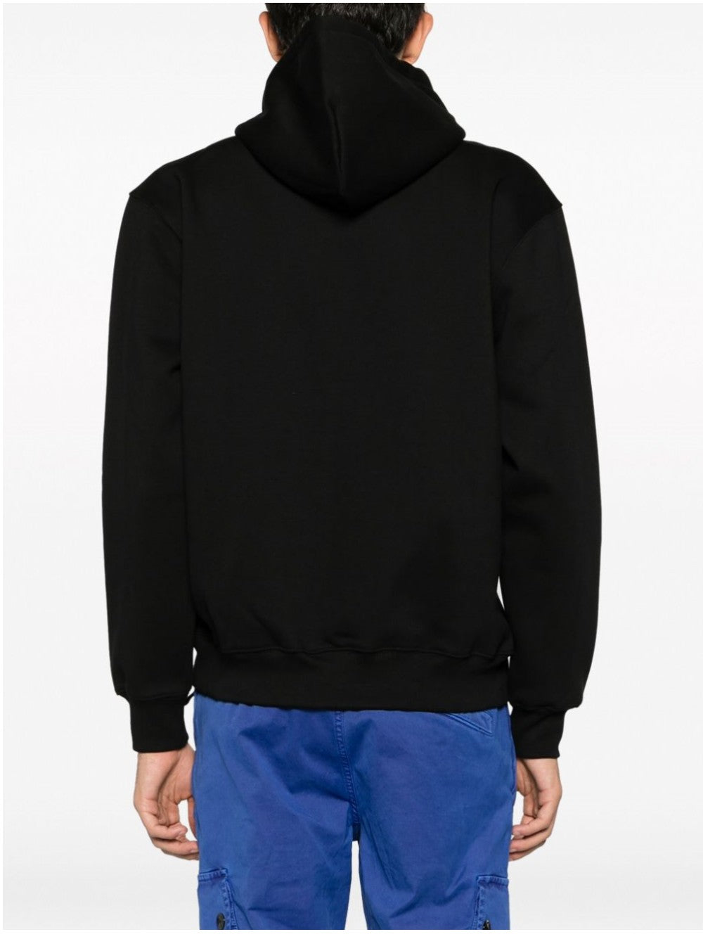 Carhartt Wip HOODIE CON LOGO TONO SU TONO Nero