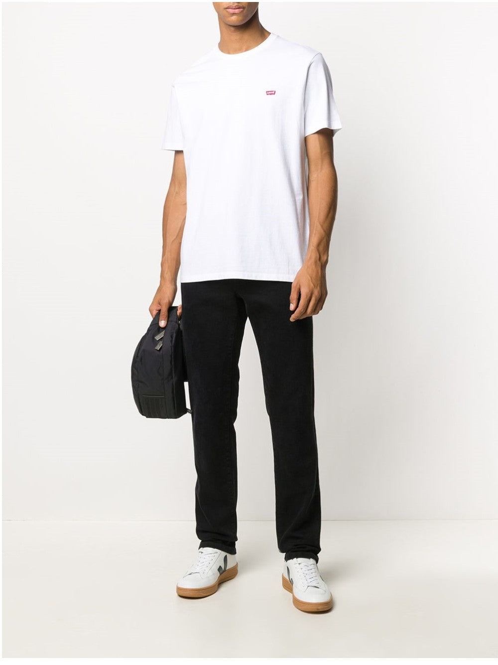 Levi's T-SHIRT CON MINI LOGO Bianco