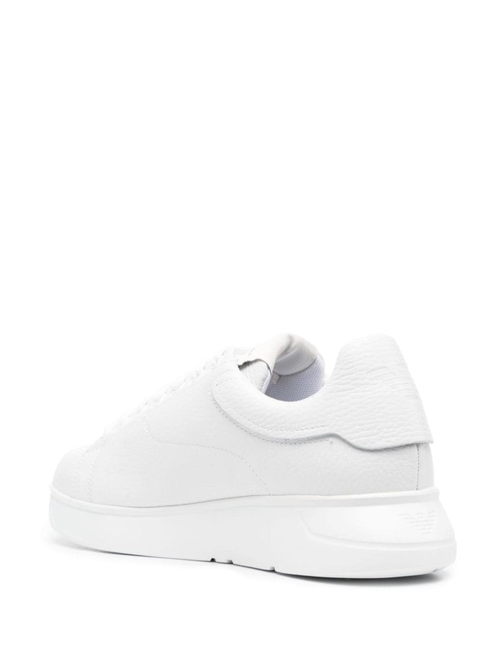 Emporio Armani SNEAKERS CON AQUILA SUL RETRO Bianco