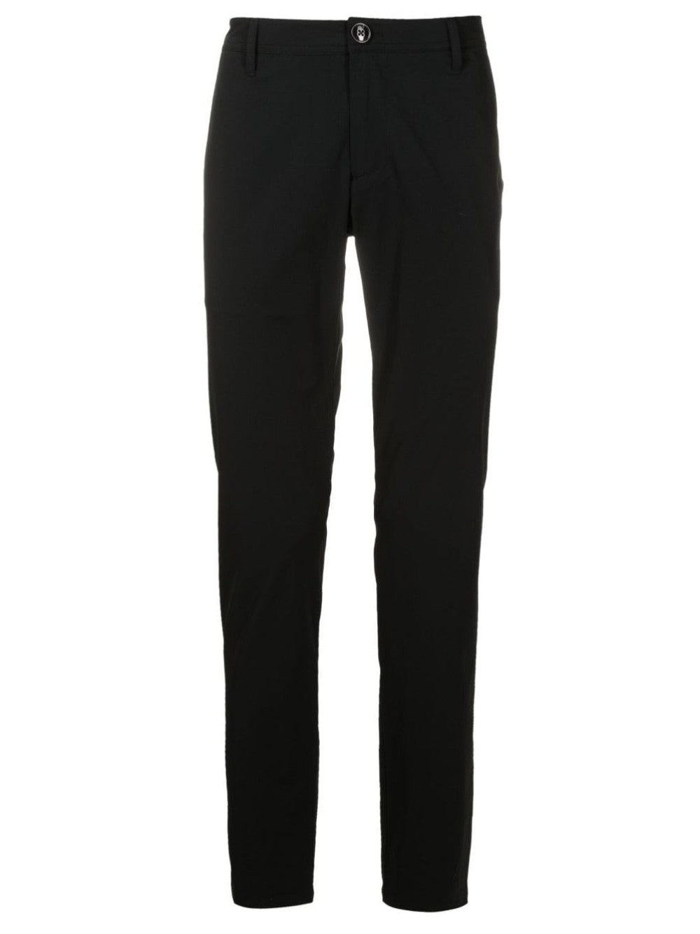 Armani Exchange PANTALONI CON LOGO IN RILIEVO Nero