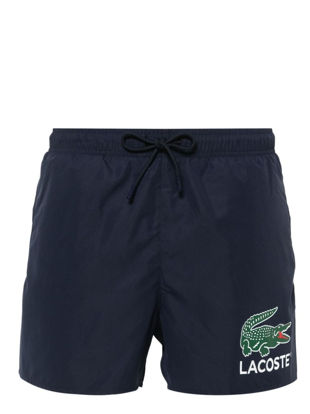 Lacoste SHORTS DA MARE CON LOGO A CONTRASTO Blu