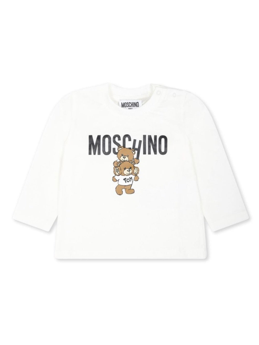 T-SHIRT A MANICHE LUNGHE CON TEDDY BEAR