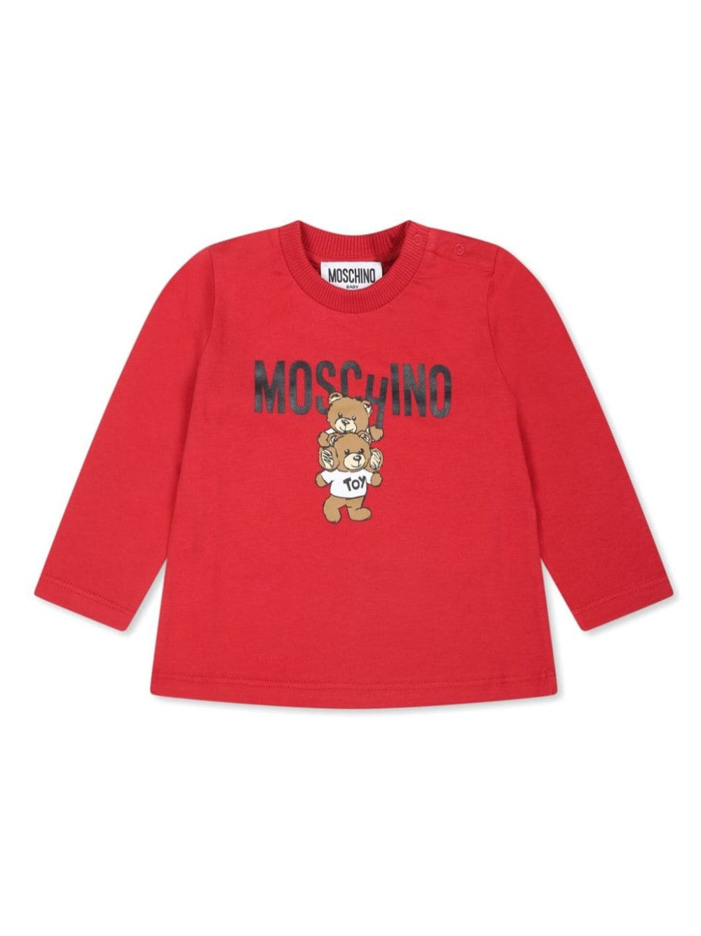 T-SHIRT A MANICHE LUNGHE CON TEDDY BEAR