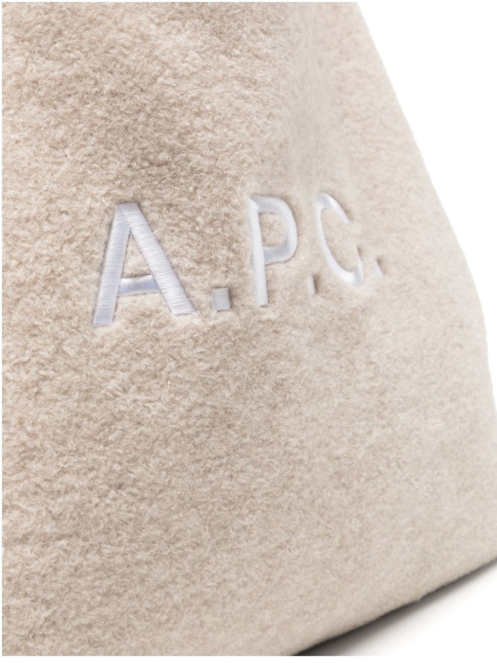 "A.p.c. BORSA TOTE "NINON" Neutro"