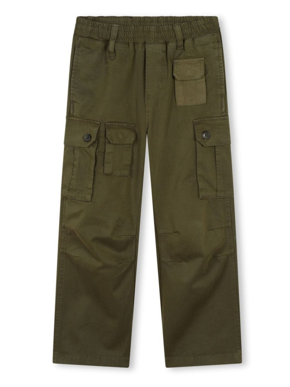 PANTALONI CARGO CON PATCH LOGATA