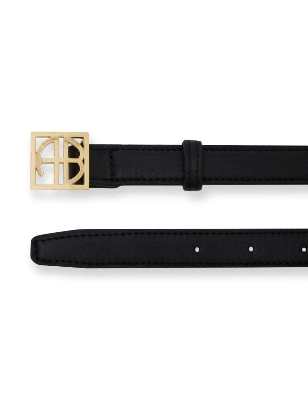 "Anine Bing CINTURA "MONOGRAM" Nero"
