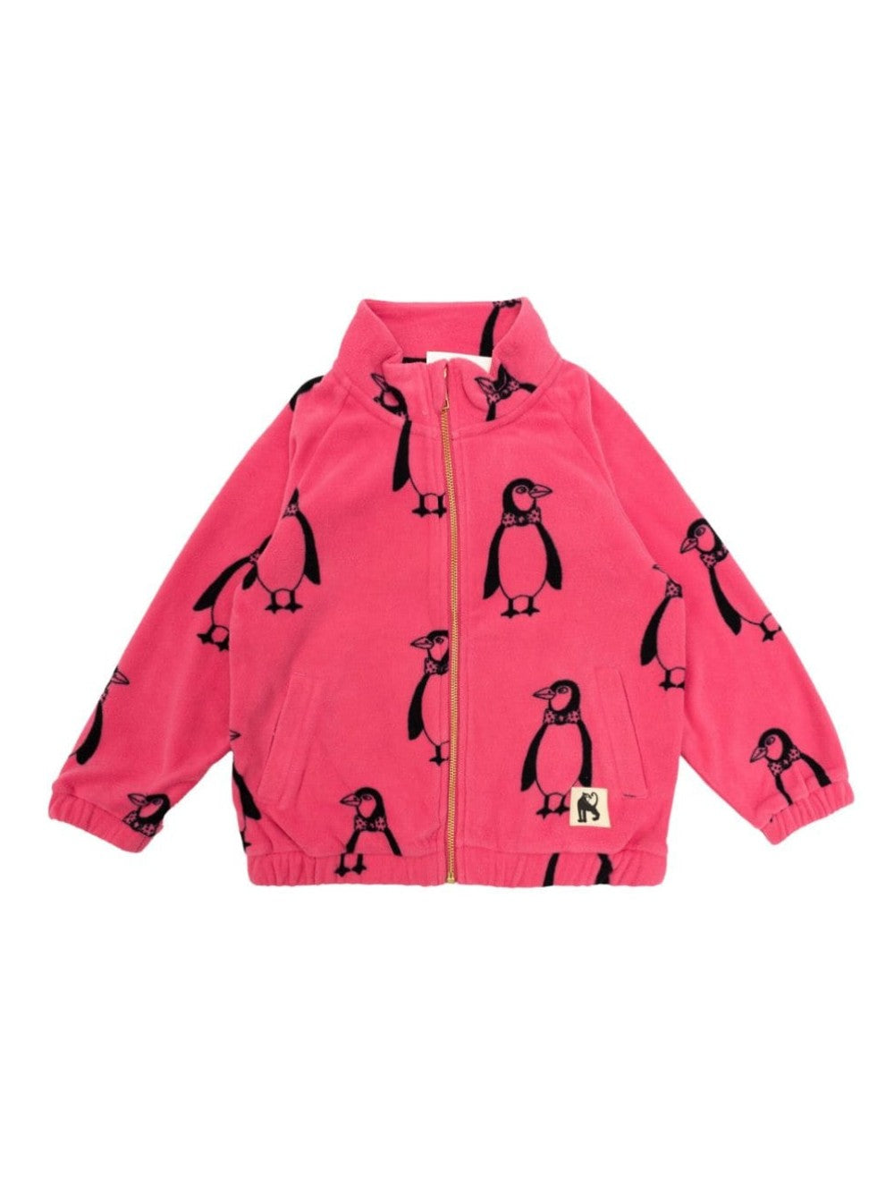 Jacket with all-over pinguini print