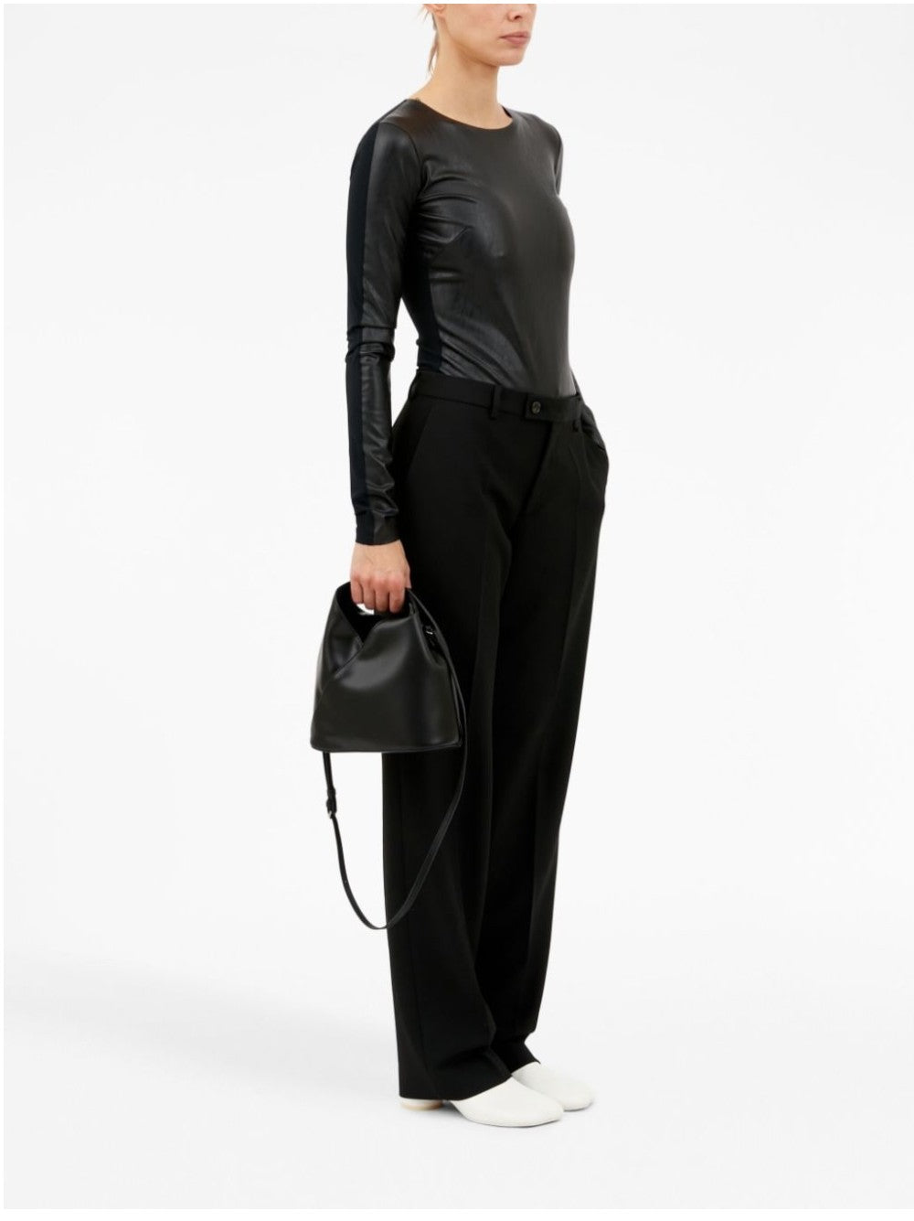 Mm6 BORSA TOTE JAPANESE Nero