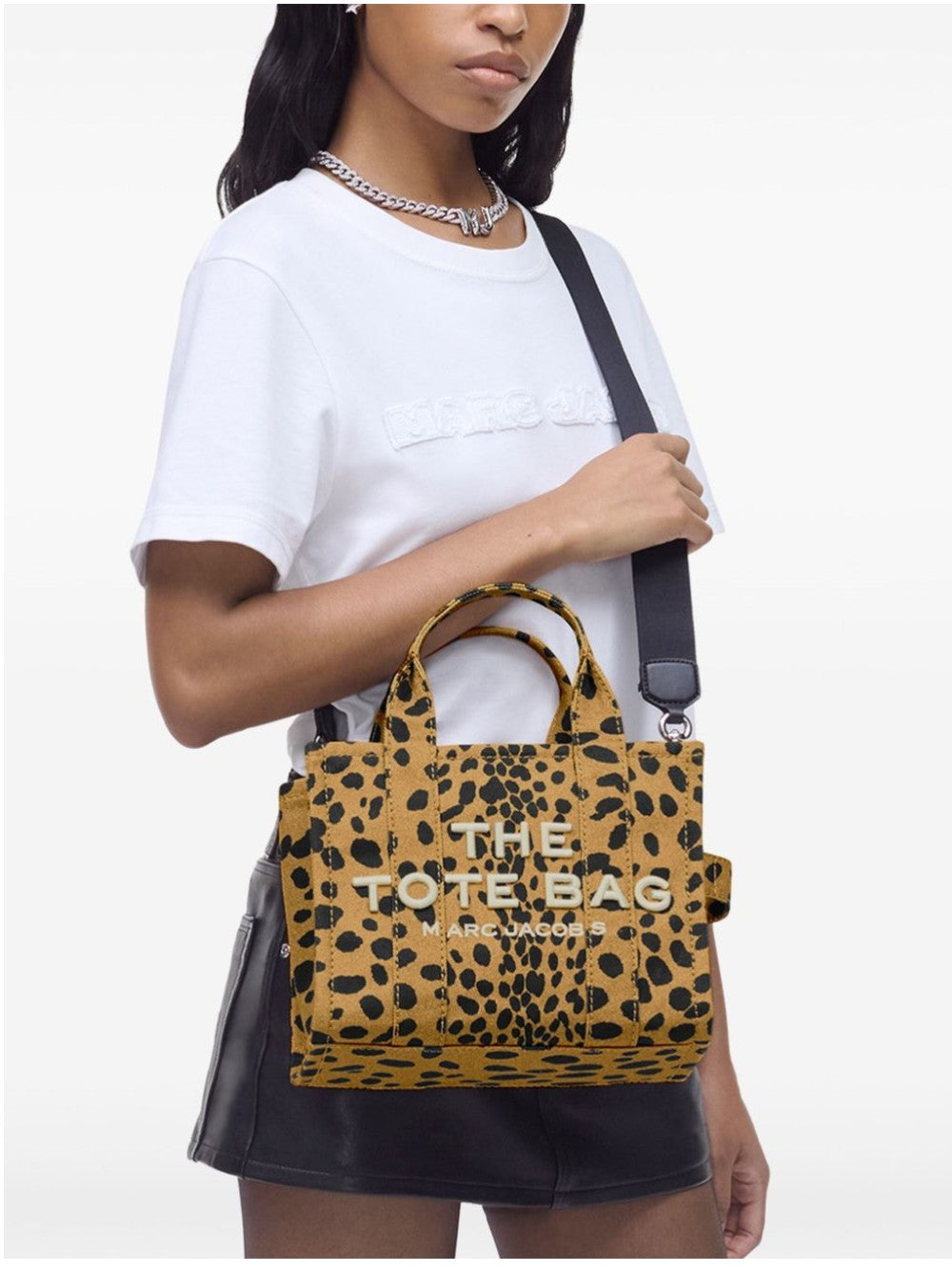 Marc Jacobs THE CHEETAH SMALL TOTE BAG Multicolor