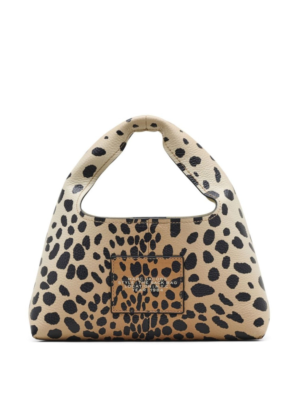 Marc Jacobs THE CHEETAH LEATHER MINI SACK BAG Multicolor